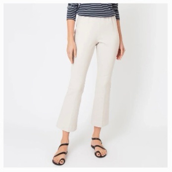 ANN MASHBURN FAYE FLARE CROP PANT
